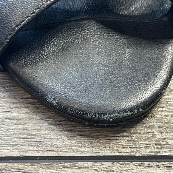 Cole Haan Nike Air Natasha Stiletto Heels Women's 9.5B Black Leather Business - Picture 9 of 16